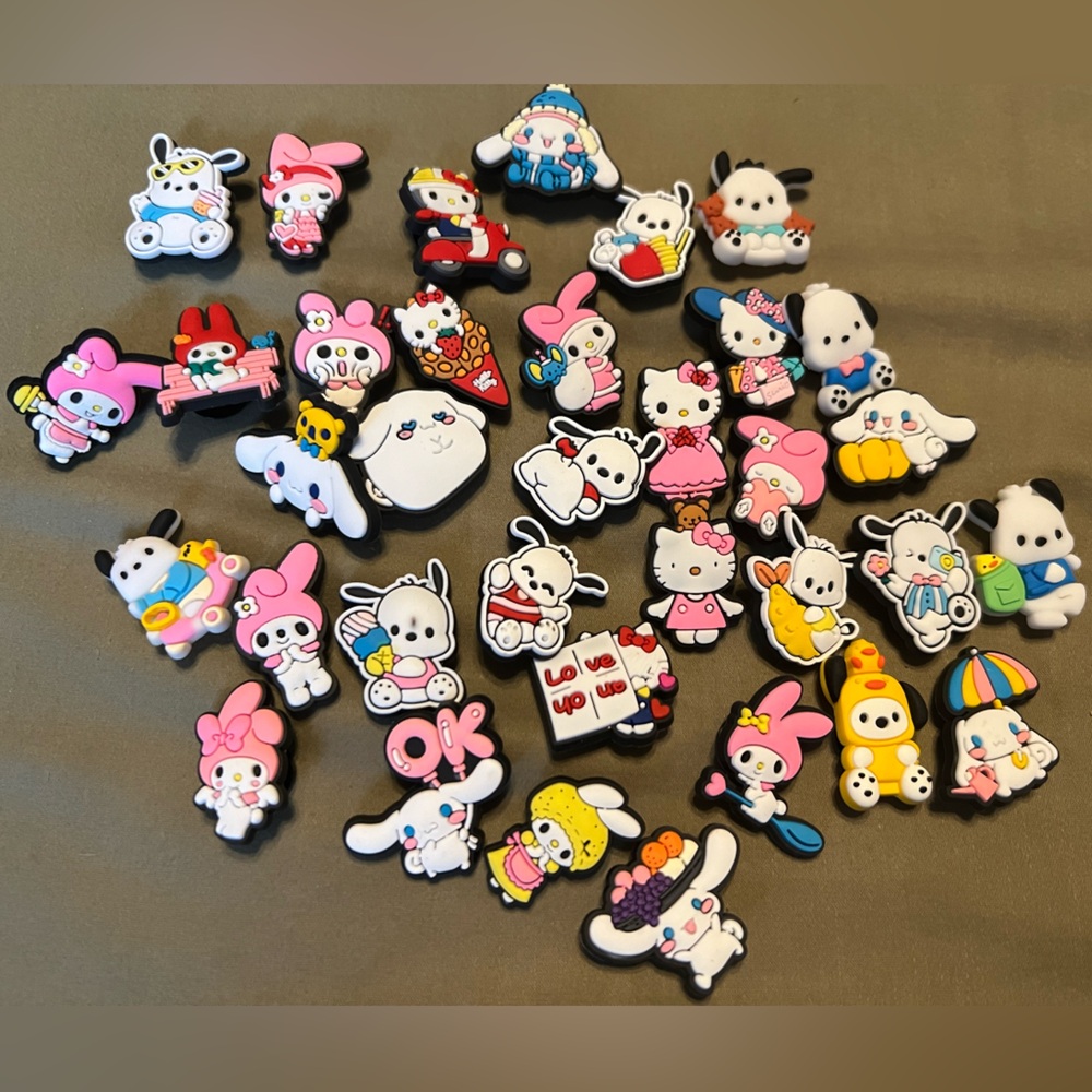 35 Sanrio inspired shoe charms